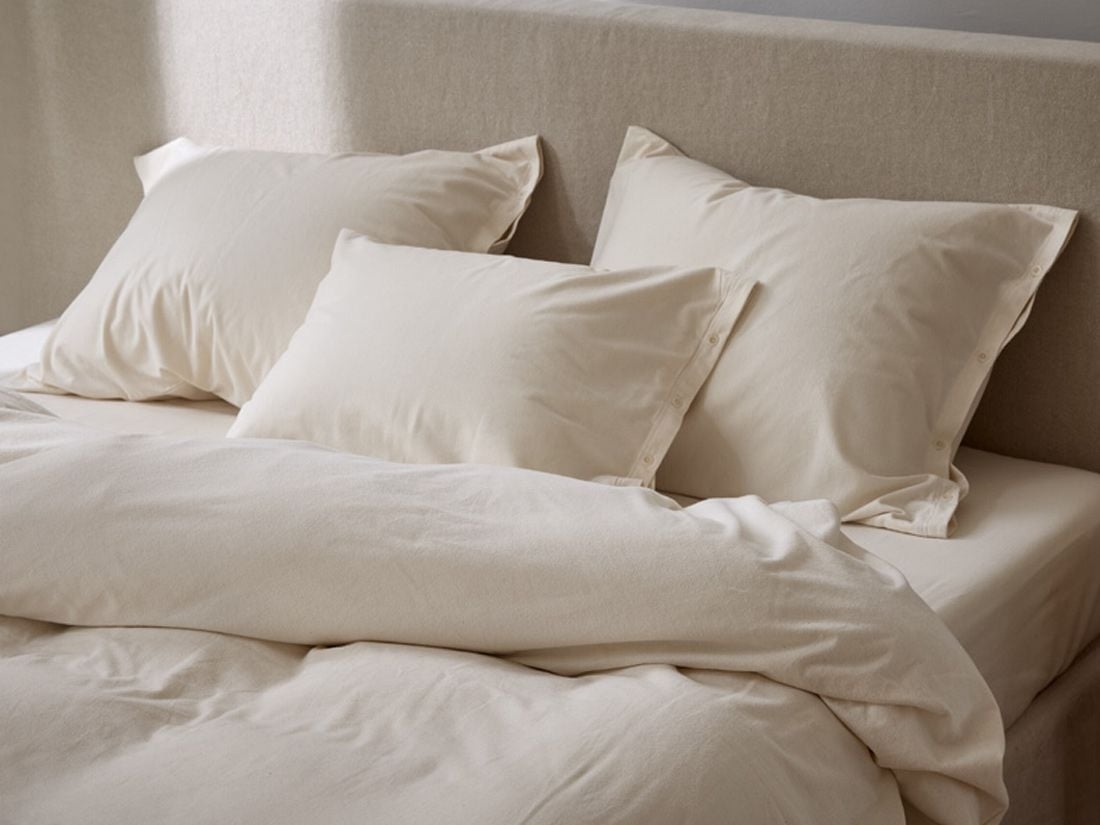 Örngott flanell natural